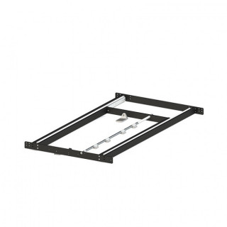 BASTIDOR DE MESA DE ACERO EXTENSIBLE CON VOLTEADOR Y PATA MÓVIL 2