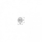 PLACA FIJACION COSTADO KRABY MD05 NIQUEL