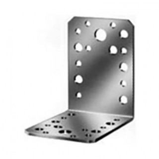 ÁNGULO DE UNIÓN. ACERO ZINCADO. GALVANIZADO. 90X90X65MM