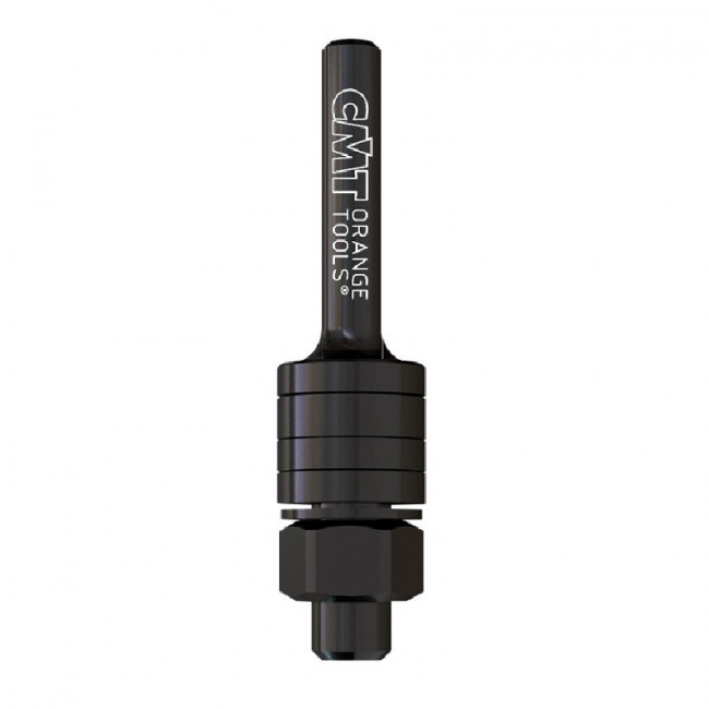 MANGO PARA FRESA CIRCULAR 924.080.00. COMPATIBILIDAD M-8. RANURADO DE MADERA. ACABADO NEGRO - CMT