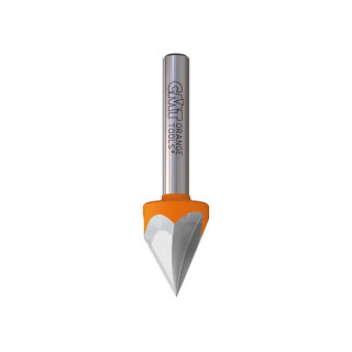FRESA PARA RANURAR MADERA 95800111. ÁNGULO 60°. DIÁMETRO 12,7MM. VÁSTAGO M-8 - CMT