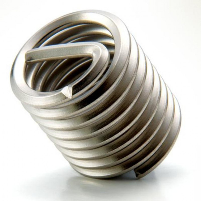 INSERTO HELICOIDAL ROSCADO. METÁLICO. REPARACIÓN DE ROSCAS. GRIS PLATA. ESPIRA CONTINUA - LOCTITE