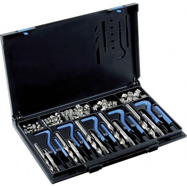 KIT REPARADOR DE ROSCAS. ACERO. M6-M14 - BLUE MASTER