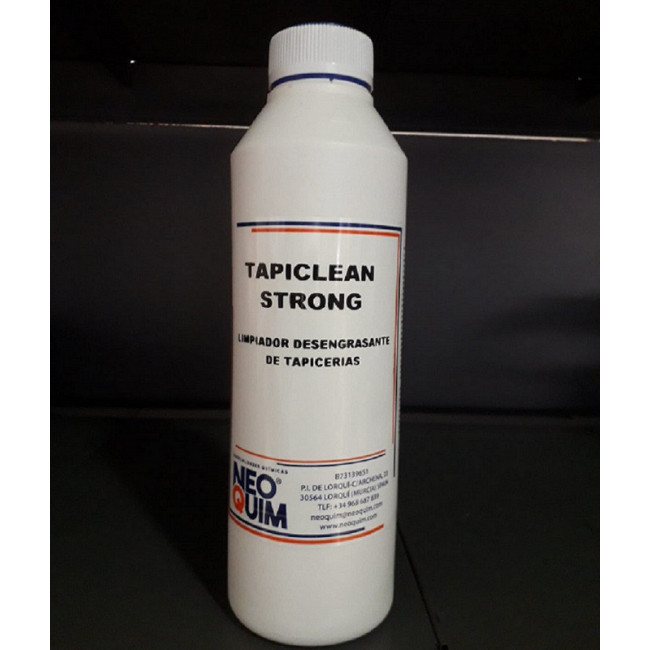 QUITAMANCHAS PARA TAPICERÍAS Y MOQUETAS TAPICLEAN STRONG. LÍQUIDO CONCENTRADO. 1 L