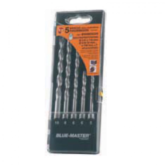 ESTUCHE DE BROCAS PARA METAL. METAL. VÁSTAGO CILÍNDRICO. ESTUCHE PLÁSTICO - BLUE MASTER