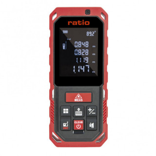 MEDIDOR DE DISTANCIAS LÁSER RLM315. ALCANCE 60M. PANTALLA LCD. SENSOR DE ÁNGULO - RATIO