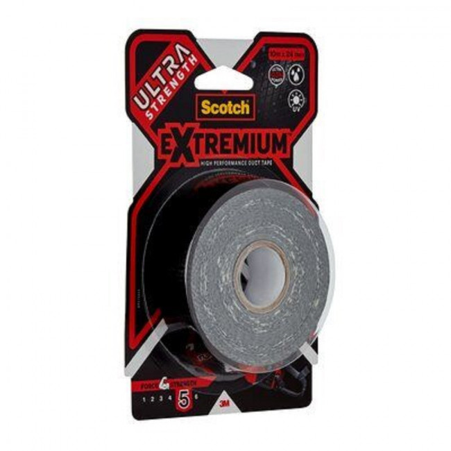 CINTA ADHESIVA DE REPARACIÓN DE DOBLE CARA SCOTCH EXTREMIUM ULTRA STRENGTH. CAUCHO NATURAL. GROSOR 430 ?M - 3M