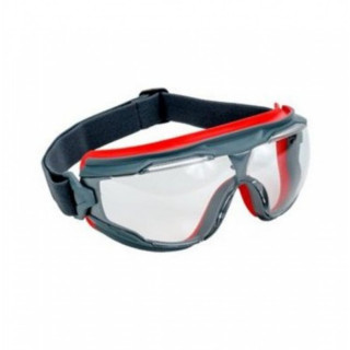GAFAS DE PROTECCIÓN PANORÁMICAS GOGGLE GEAR 501. LENTE PANORÁMICA. ANTIEMBAÑAMIENTO. ANTIARAÑAZOS. BANDA ELÁSTICA - 3M