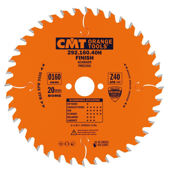 SIERRA CIRCULAR CMT 160-20-2,2 (Z-40) USO GENERAL MADERA