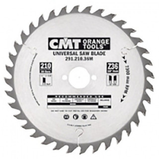 SIERRA CIRCULAR CMT 235-25-2,8. ACERO. MADERA BLANDA, DURA Y CONTRACHAPADO. DIÁMETRO 235MM