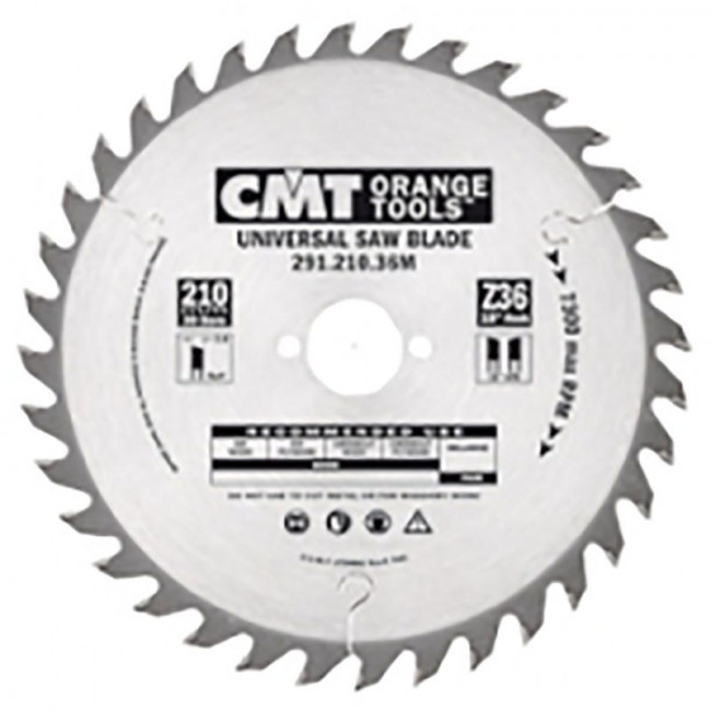 SIERRA CIRCULAR CMT 235-25-2,8. ACERO. MADERA BLANDA, DURA Y CONTRACHAPADO. DIÁMETRO 235MM