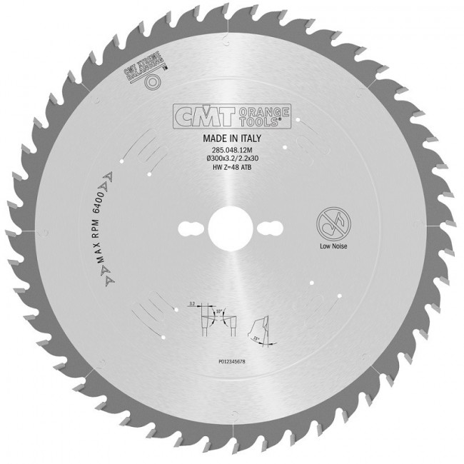 SIERRA CIRCULAR CMT 250-30-3,2 (Z-40) USO GENERAL MADERA