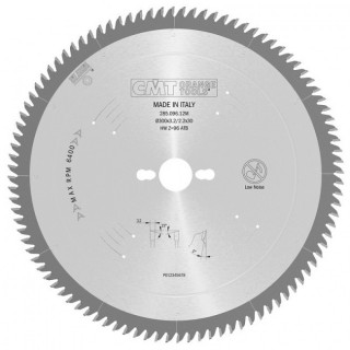 SIERRA CIRCULAR 250-30-3.2 (Z-80). ACERO CON PLAQUITAS DE CARBURO. CORTES TRANSVERSALES - CMT