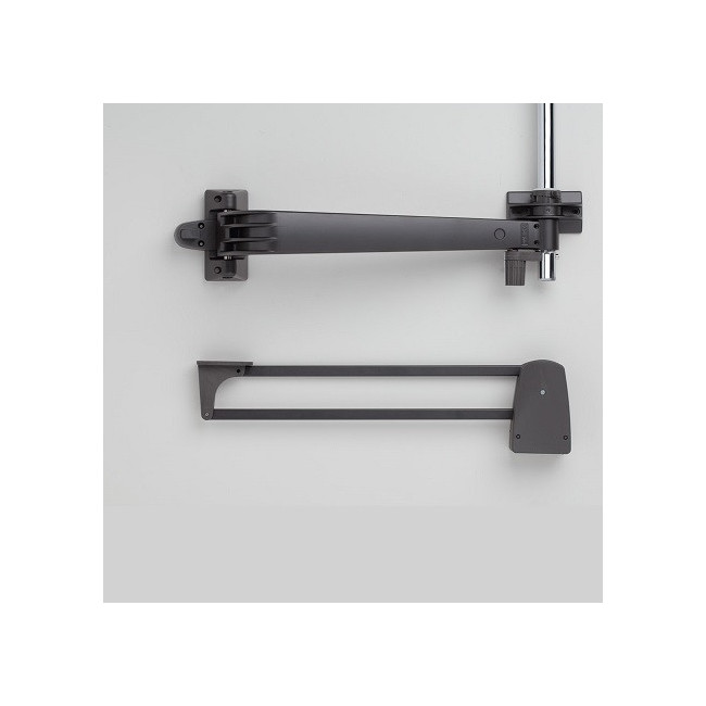 HERRAJE MOTION PUERTA ARMARIO 780-880 MARRÓN PTAS.MIN.15KGS - MAX.50KGS