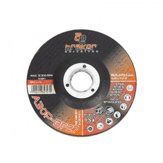 DISCO REPASAR ACERO/INOX BRAKER 115-6,5 CWA24-SBF27