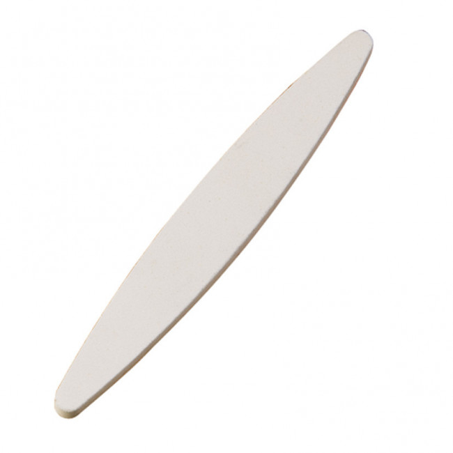 PIEDRA AFILAR GUADAÑAS OVALADA 230X32X13 CORINDÓN BLANCO