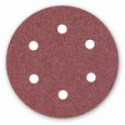 DISCO VELCRO CORINDON 150mm G.80 6A 6 AGUJEROS