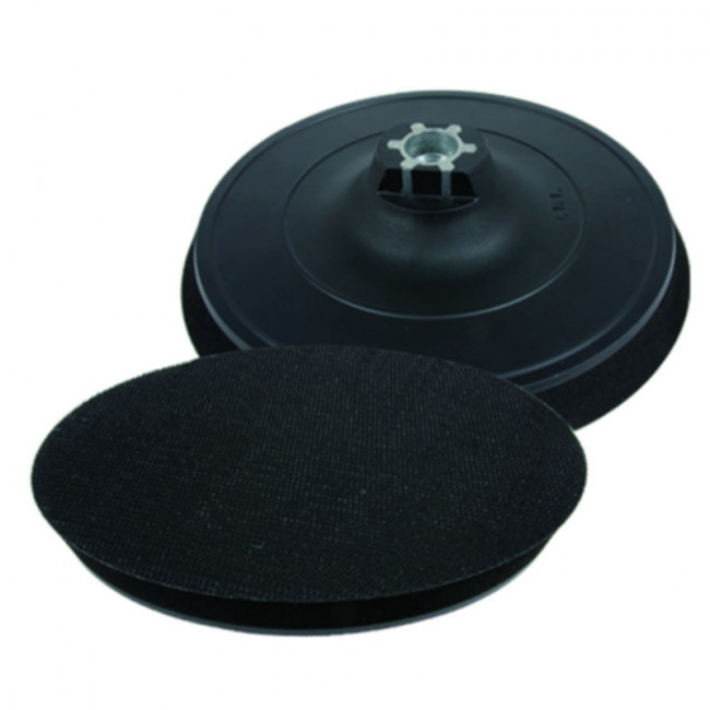 PLATO ROTATIVO DISCO VELCRO 180mm. M-14