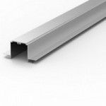 CARCASA FALSO TECHO ROLLGLASS+ 50/100 3M  ALUMINIO NATURAL.