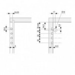 COLGADOR OCULTO REGULABLE SPIDER. ACERO Y ZAMAK. ZINCADO. CAPACIDAD 130KG - ITALIANA FERRAMENTA