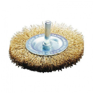 CEPILLO CIRCULAR. FILAMENTOS METÁLICOS ABRASIVOS. ACERO GALVANIZADO