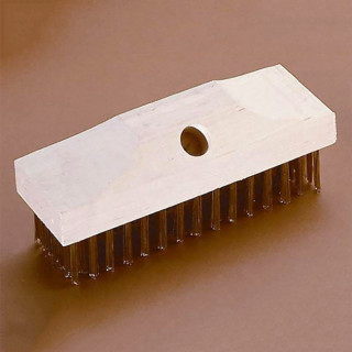 CEPILLO MANUAL DE ALAMBRE. FILAMENTOS METÁLICOS. BASE RECTANGULAR