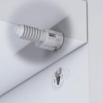 SOPORTE DE UNIÓN OCULTO SECRET MAXI. ENGANCHE AUTOMÁTICO. PLÁSTICO + ACERO - ITALIANA FERRAMENTA