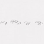 GUIA MESA EXTENSIBLE KOMBI 37 H69 720mm BIDI SIN FRENO 2 TABLEROS X 500mm. 70 KGS. GUIA MESA EXTENSIBLE KOMBI 37 H69 720mm BIDI SIN FRENO 2 TABLEROS X 500mm. 70 KGS.
