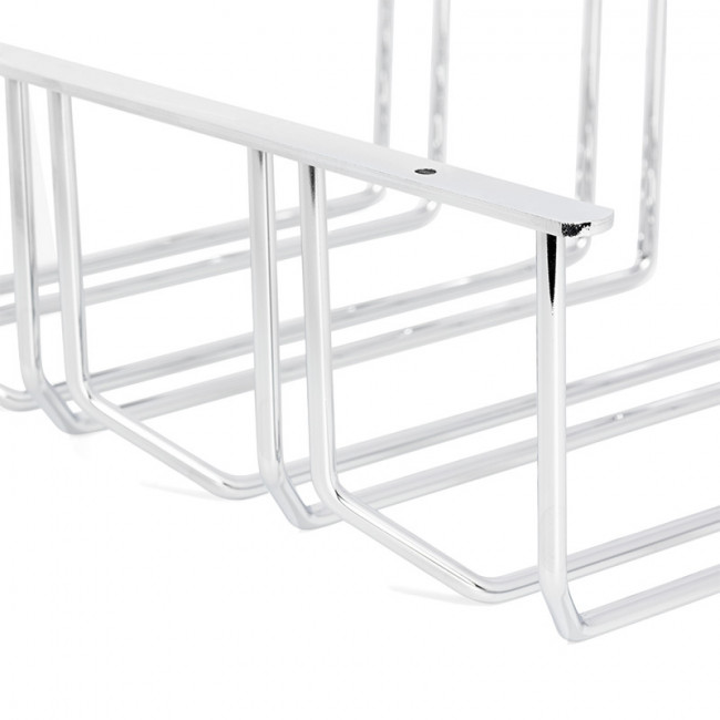 SOPORTE COPAS CUADRUPLE SOCOPA CROMADO  370X279Xh.112 SOPORTE COPAS CUADRUPLE SOCOPA CROMADO  370X279Xh.112