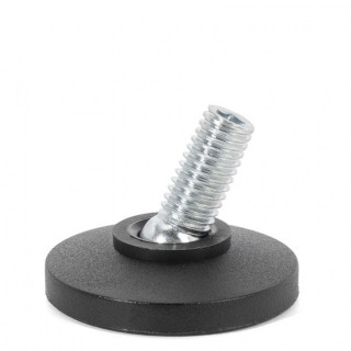 PIE NIV. TOFO Ø35 M8X15 H27 NEGRO CON RÓTULA  C/HUELLA ALLEN EN EL ESPARRAGO. 2