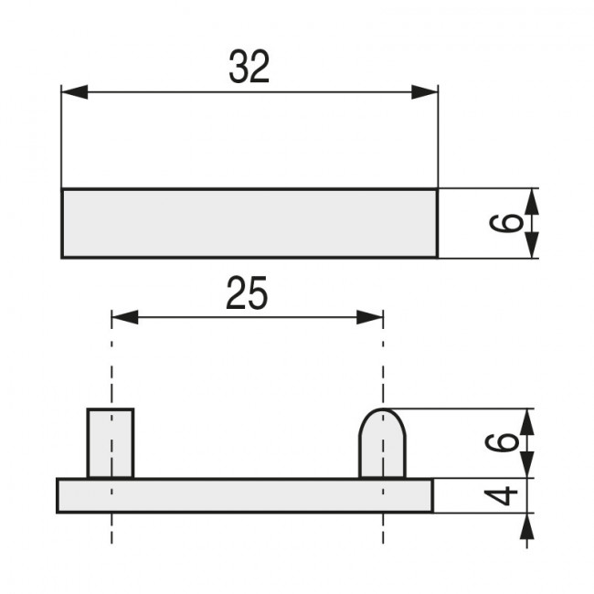 TAPA DESLIZANTE PLÁSTICO NEGRO P/PATA PENNY