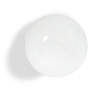 POMO BOLA TERRA d24 PLASTICO BLANCO