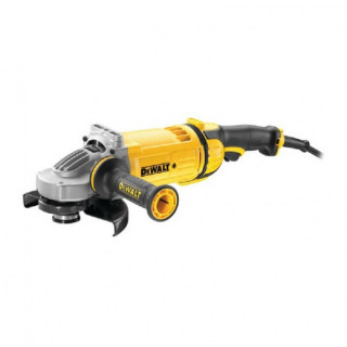 AMOLADORA ANGULAR. POTENCIA 2400W. DIÁMETRO 180MM. ROSCA M14. GUARDA AJUSTABLE SIN LLAVE. VELOCIDAD 8500 RPM - DEWALT