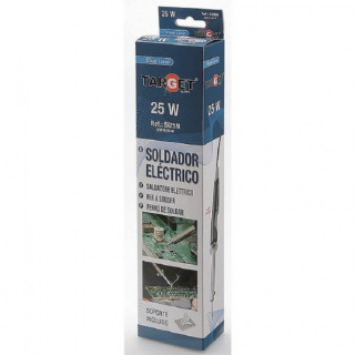 SOLDADOR ELÉCTRICO TIPO LÁPIZ. 25 W. PUNTA METÁLICA - TARGET