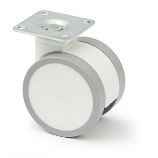 RUEDA GIRATORIA. TÉCNICO. DIÁMETRO 65MM. COMPATIBLE CON DUNCAN DIÁMETRO 50MM Y DIÁMETRO 65MM. ALTURA 81MM - Q&Q