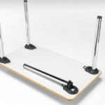 PATA PLEGABLE A710 Ø50 CROMADA ART.253R