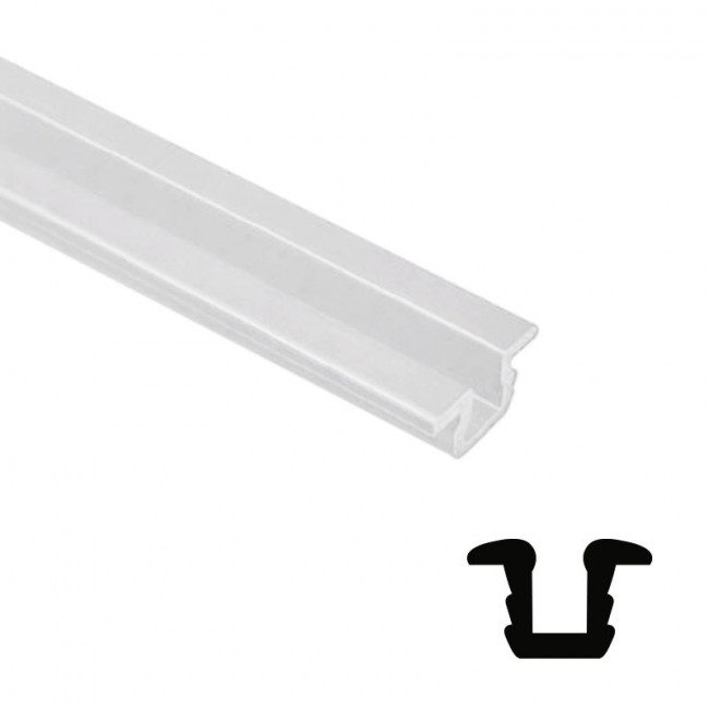 GUIA SUPERIOR, INFERIOR ROLL-12 PVC BLANCO 3M 3113