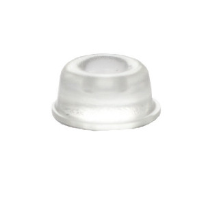 LÁGRIMA ADHESIVA. TRANSPARENTE. ACRÍLICO SENSIBLE A LA PRESIÓN. ANCHO 22,3MM. PARA AMORTIGUAR GOLPES. ALTO 10,1MM