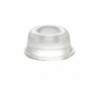 LÁGRIMA ADHESIVA. TRANSPARENTE. ACRÍLICO SENSIBLE A LA PRESIÓN. ANCHO 22,3MM. PARA AMORTIGUAR GOLPES. ALTO 10,1MM