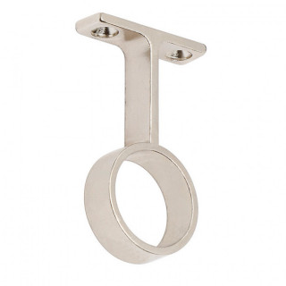 SOPORTE TUBO REDONDO Ø25 MM CENTRAL NIQUELADO