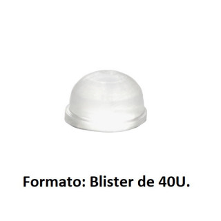 LÁGRIMA ADHESIVA. GOMA EVA. TRANSPARENTE. ANTIDESLIZANTE. 40 UNIDADES