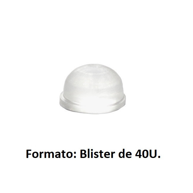 LAGRIMA ADHESIVA GOMA EVA 13X7,5 TRANSPARENTE (40U)