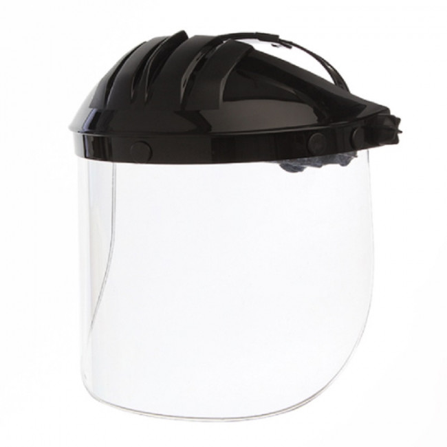 PANTALLA FACIAL 324-RG. VISOR INCOLORO. POLICARBONATO. ESPESOR 1,5MM. EN 166 Y EN 170. CLASE ÓPTICA 1 - CLIMAX
