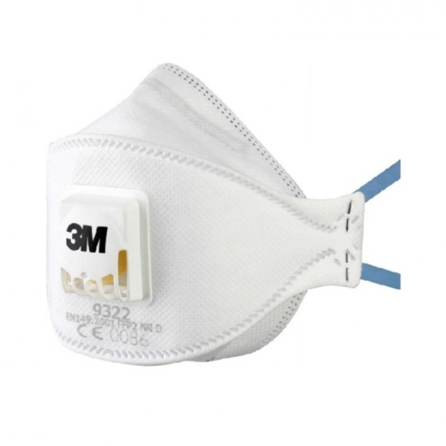 MASCARILLA PROTECTORA 3M 9322. FFP2. CON VÁLVULA DE EXHALACIÓN