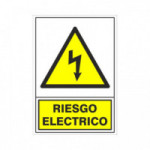 SEÑAL 312 PLASTICO 295X210 RIESGO ELECTRICO