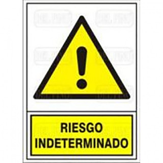 SEÑAL 329 PLAST.490x345"RIESG.INDETERM"