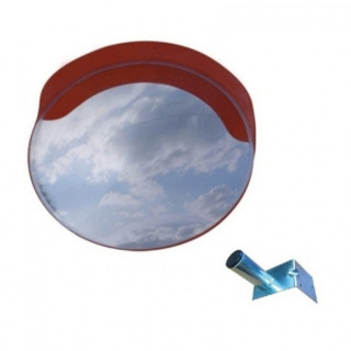 ESPEJO CONVEXO P/EXT.60cm C/SOP.PARED DISTANCIA MAXIMA DEL OBSERVADOR 11M   130º