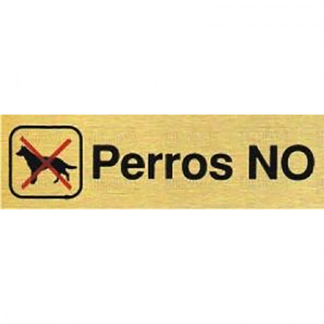 PLACA DE SEÑALIZACIÓN. ALUMINIO. RECTANGULAR