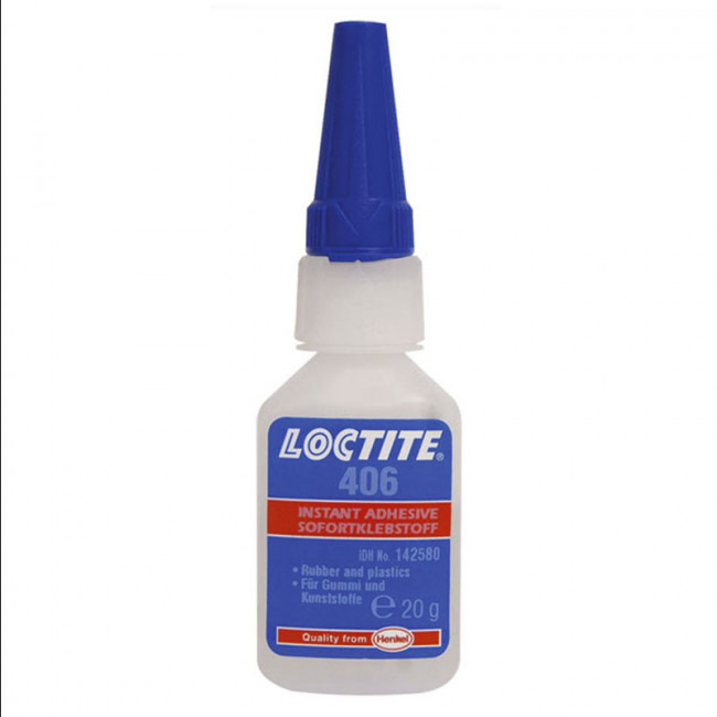 ADHESIVO CIANOCRILATO LOCTITE 406 20g PARA PLASTICOS