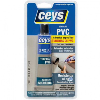 ADHESIVO TUBERIAS PVC CEYS 70ml.